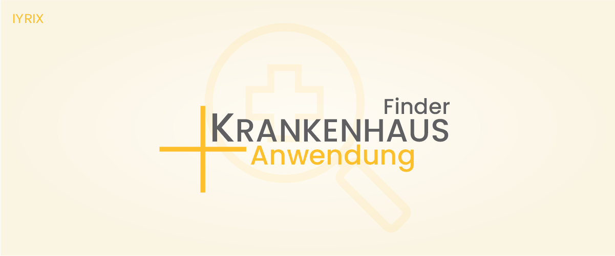 App zur Suche nach medizinischen Einrichtungen und Krankenhäusern